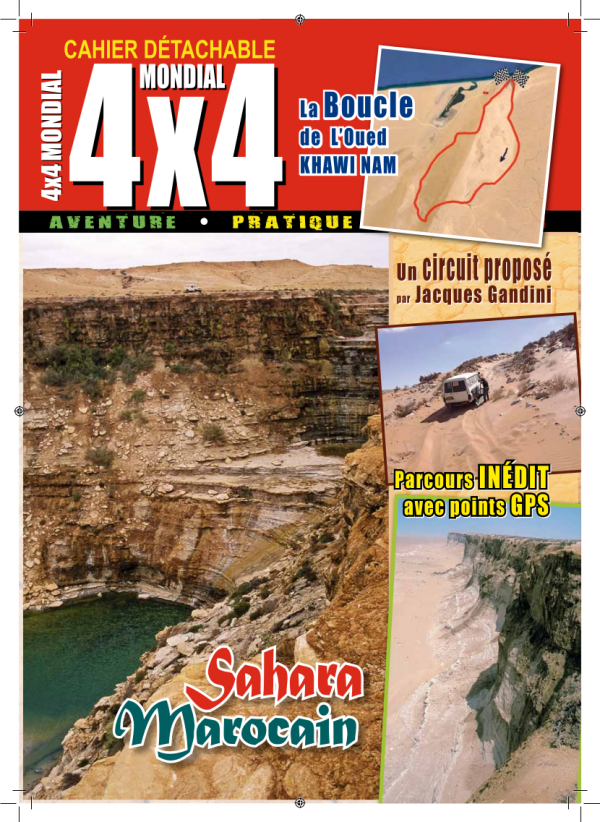 roadbook couverture n 129 Sahara marocain PP