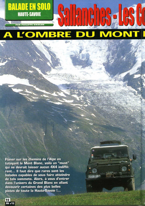 roadbook couverture n 13 Haute Savoie 1
