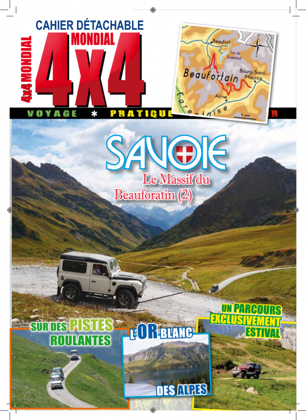 roadbook couverture n 130 Savoie Beaufortain 2PP