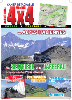 roadbook couverture n 133 Alpes Italiennes PP