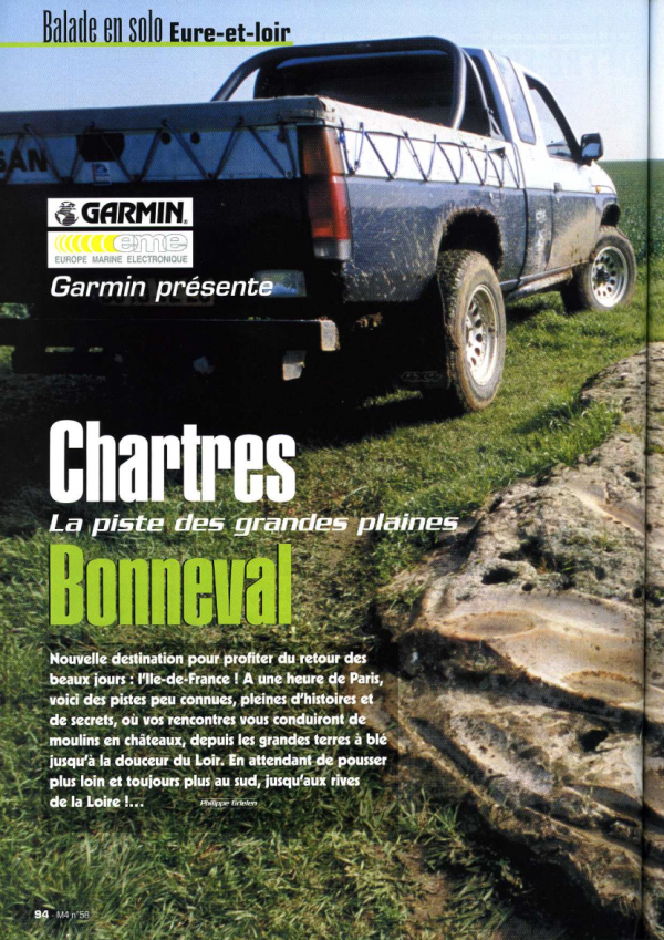 roadbook couverture n 58 Eure et Loir