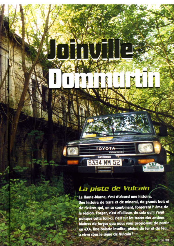 roadbook couverture n 60 Haute Marne