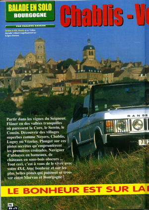 roadbook couverture n 9 Bourgogne 1