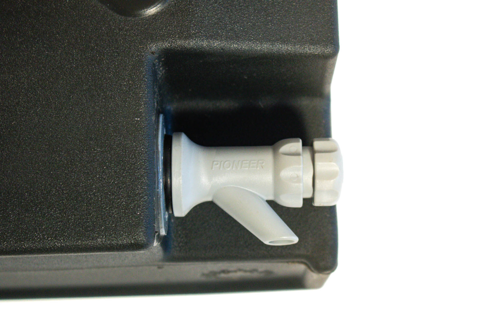 2JERRICAN EAU POTABLE 20L GRIS AVEC ROBINET